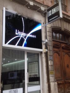 Écran LED intérieur pour vitrine